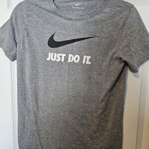 Nike Gray Logo Tee